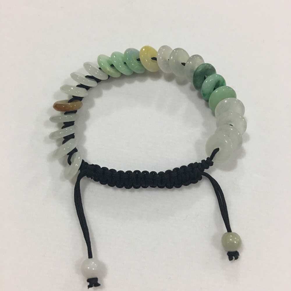Beautiful Jade multi color kid bracelet